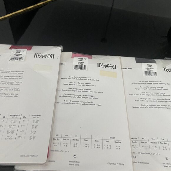 NWT Wolford Lot - Size Small - Include (3) Pieces - Picture 2 of 2